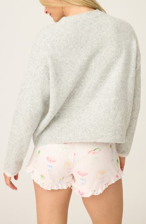 Pj Salvage Pretty Punch Sweater In Gray