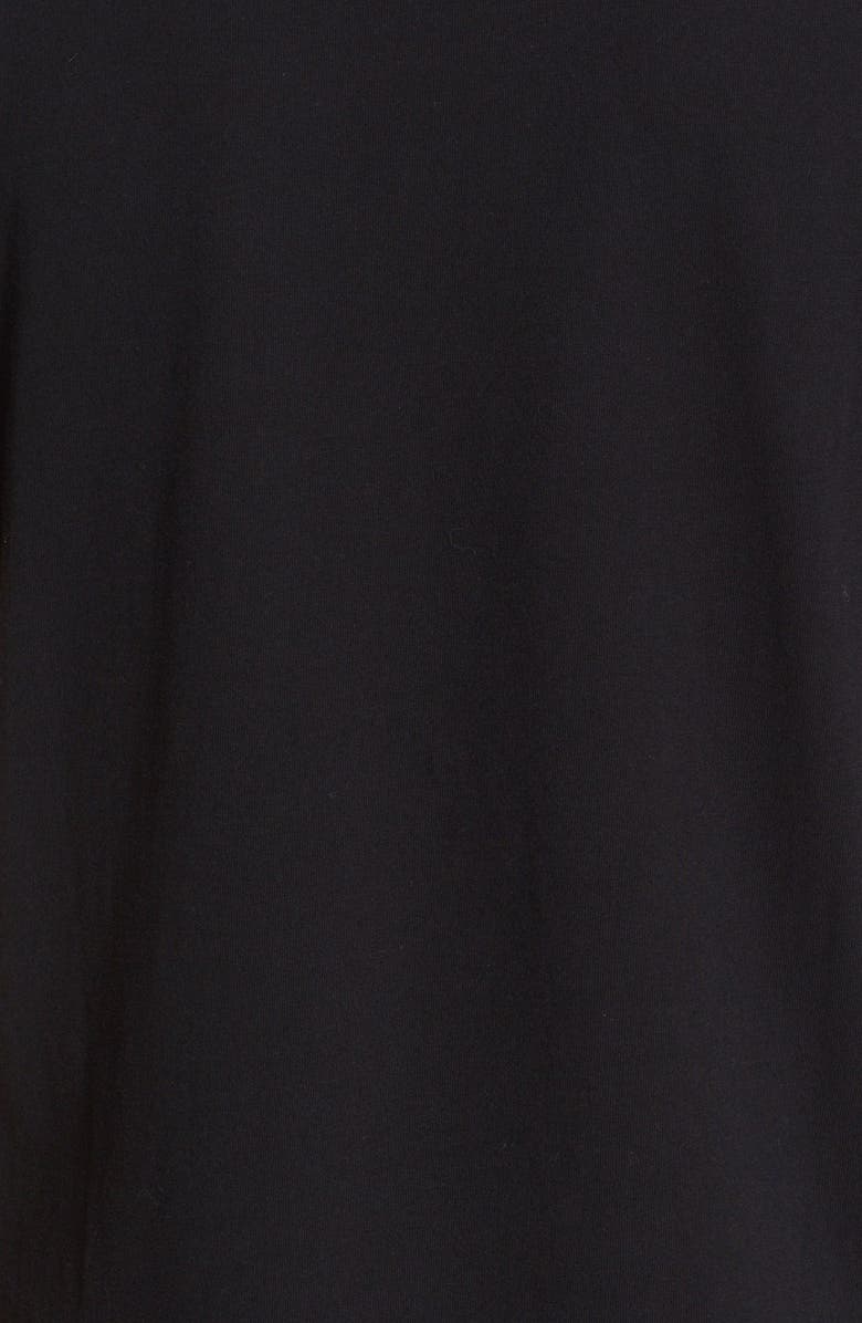 Comme des Garçons PLAY Logo Slim Fit Graphic T-Shirt, Alternate, color, Black