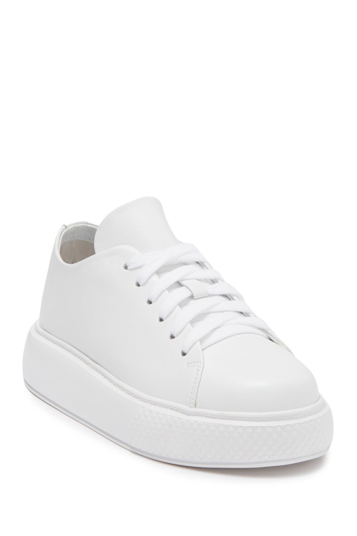 Jeffrey Campbell Parry Leather Platform Sneaker, Main, color, 