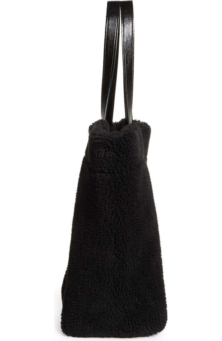 Stand Studio Large Faux Shearling Tote, Alternate, color,