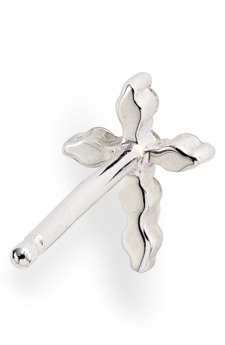 Bony Levy Diamond Cross Stud Earrings, Alternate, color,