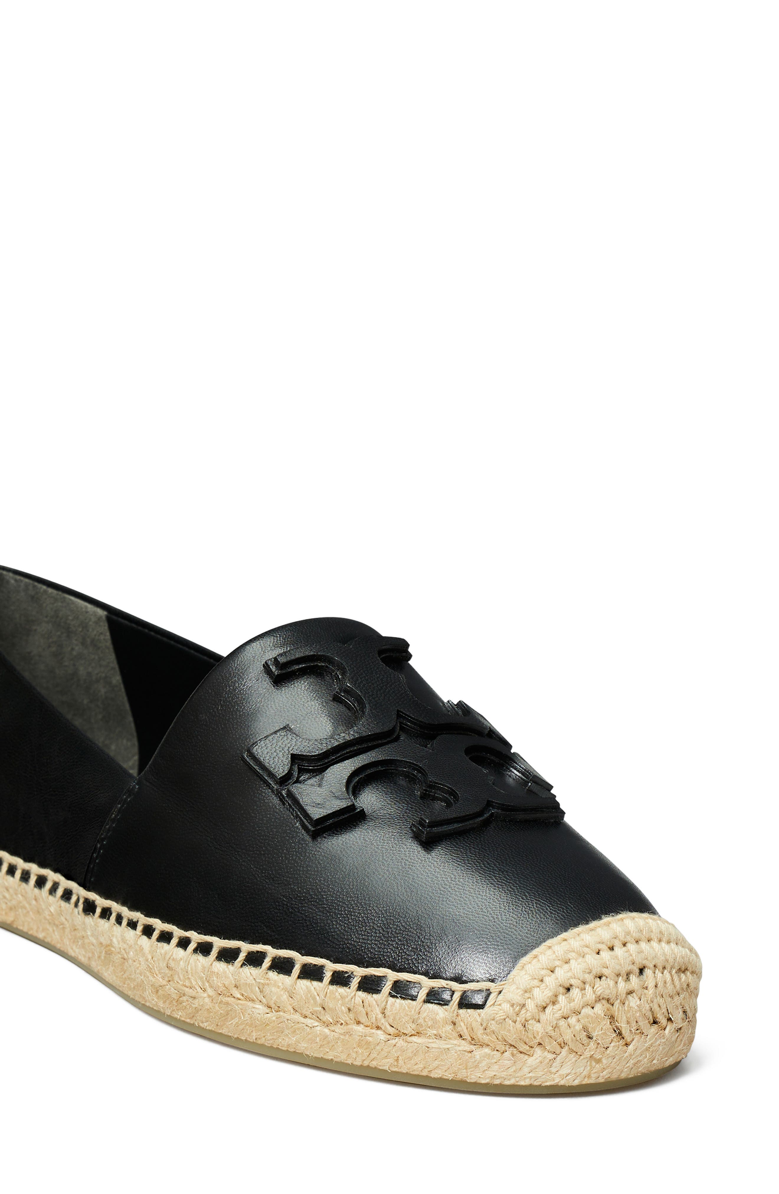 Tory Burch Ines Espadrille Flat, Alternate, color, Perfect Black
