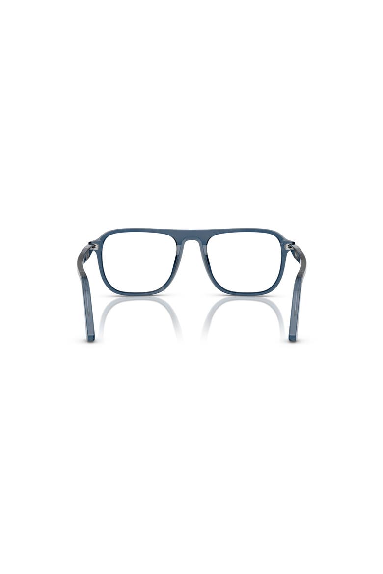 51mm Square optical glasses, Alternate, color, Blue