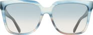FERRAGAMO 58mm Rectangular Sunglasses
