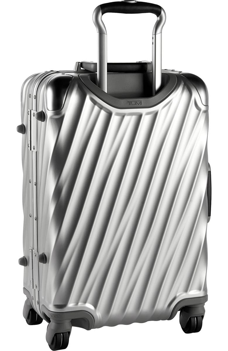 TUMI 19 Degree Aluminum 22-Inch International Spinner Carry-On Bag, Alternate, color, Silver