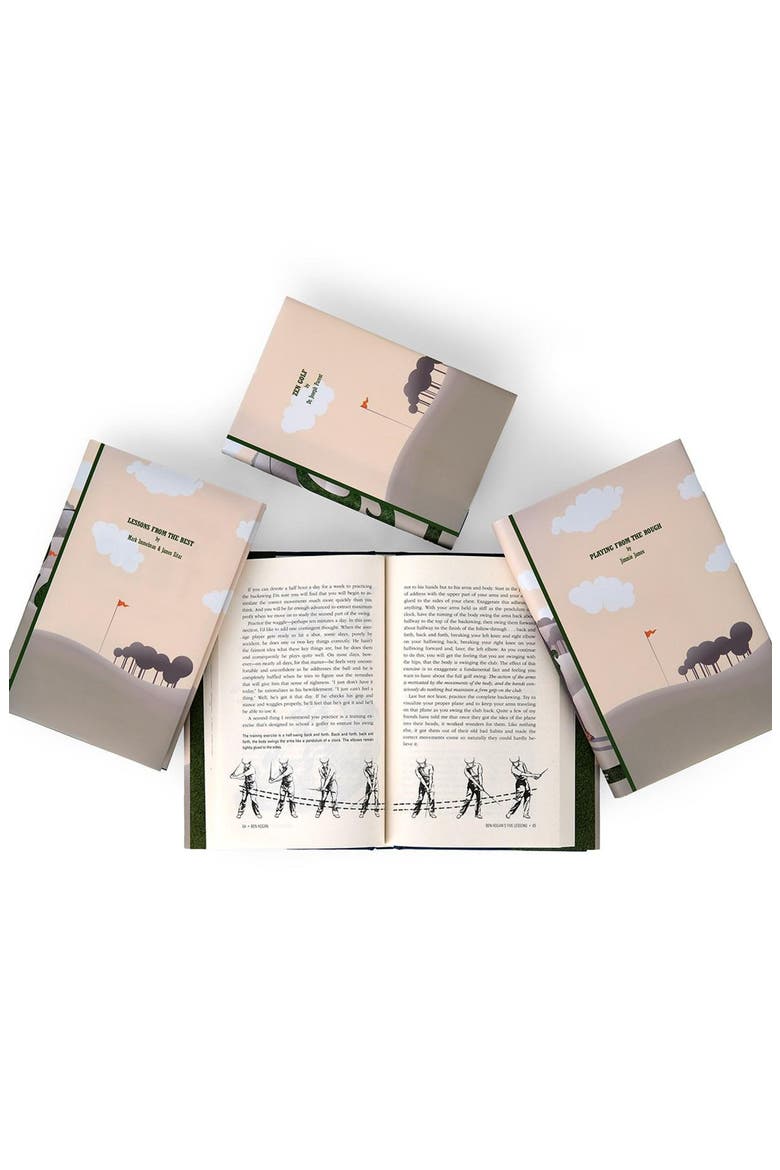 Golf Club Book Set, Alternate, color, Green