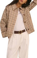 Nobody's Child Oyanti Cotton Gingham Swing Jacket