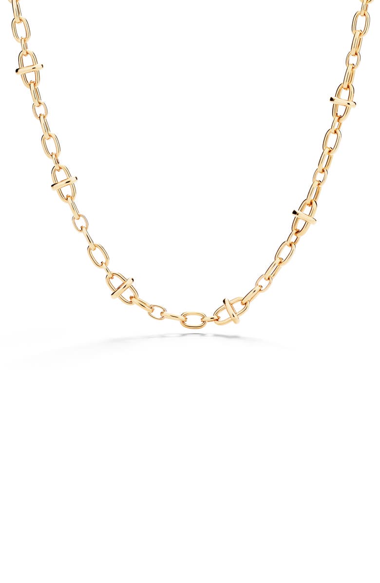 Pomellato Iconica Chain Necklace, Alternate, color, Yellow Gold