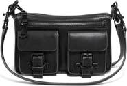 AIMEE Mini Saddle Up Convertible Leather Crossbody Bag