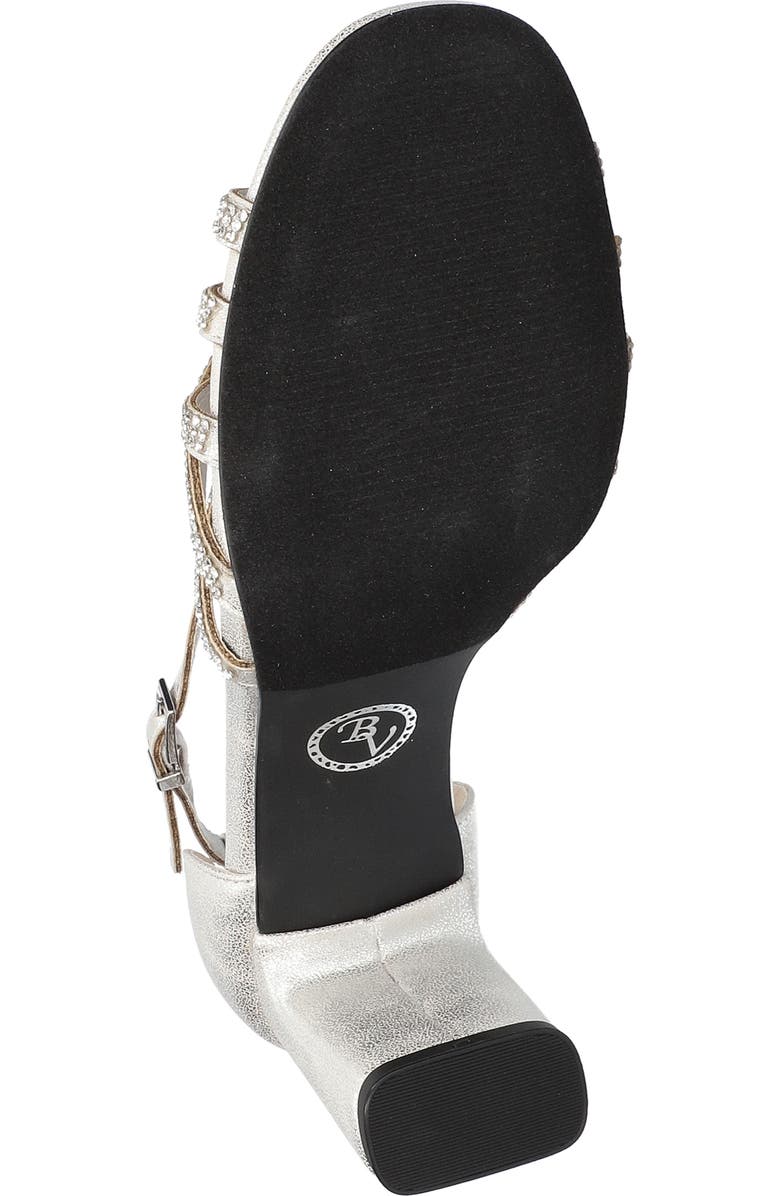 Bella Vita Aliette Sandal, Alternate, color, Silver Metallic