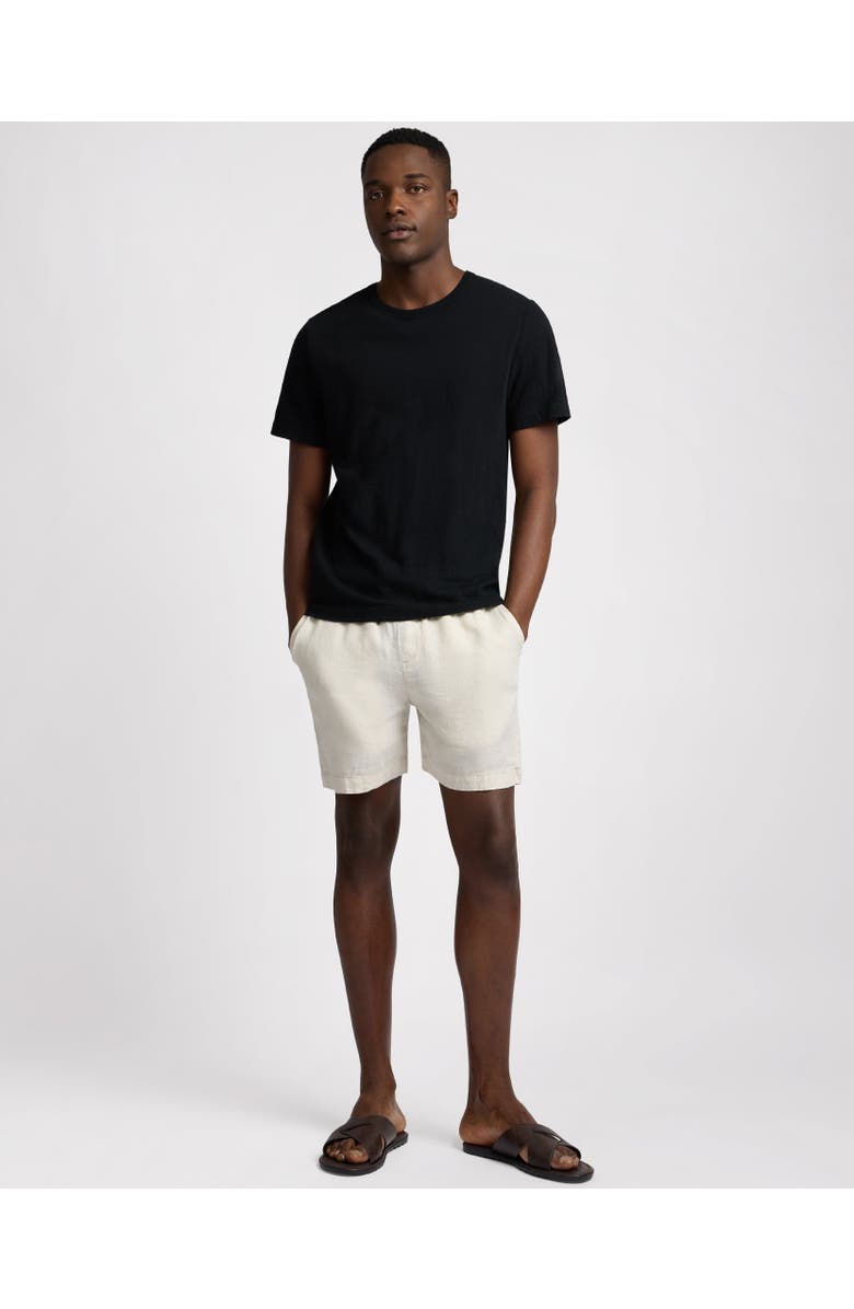 Onia Slub Tee, Alternate, color, Black