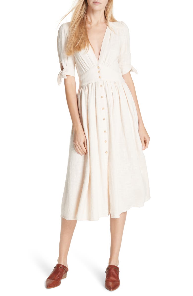 Free People Love of My Life Midi Dress, Main, color, 