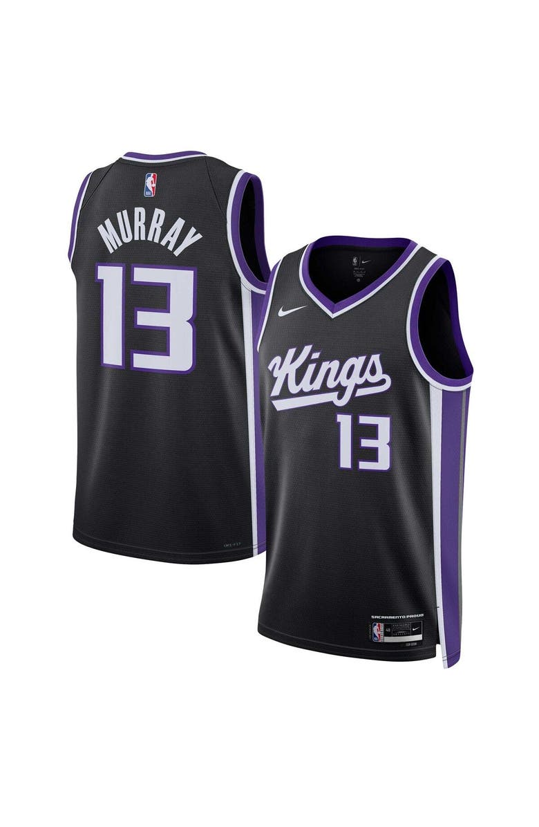 Nike Unisex Nike Keegan Murray Black Sacramento Kings Swingman Jersey - Icon Edition, Alternate, color, Black