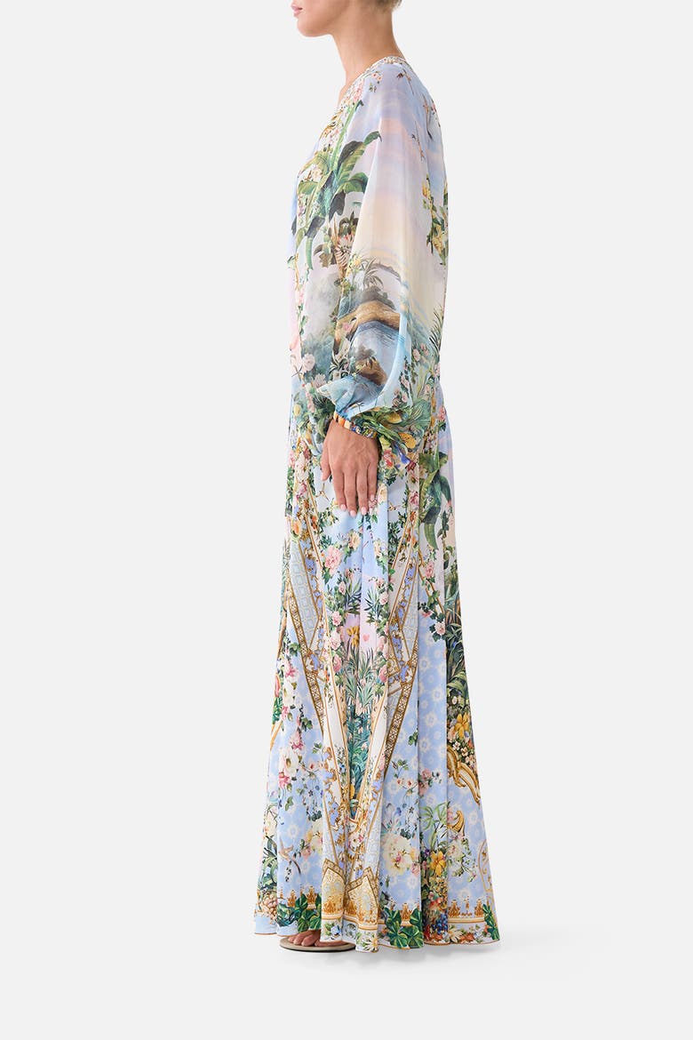 Maxi Circle Skirt, Alternate, color, Sisi Society