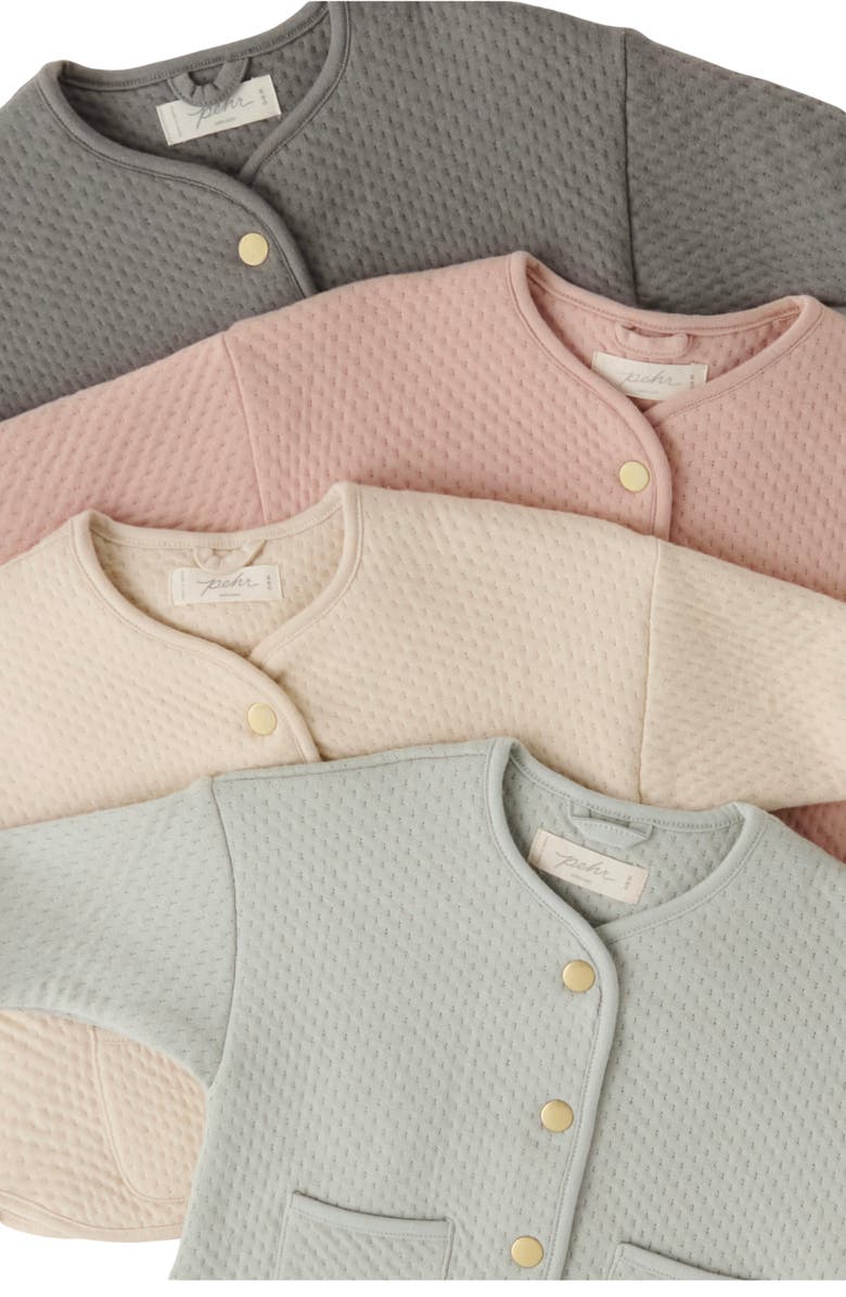 Pehr Cloud Organic Cotton Jacket, Alternate, color, Soft Sea