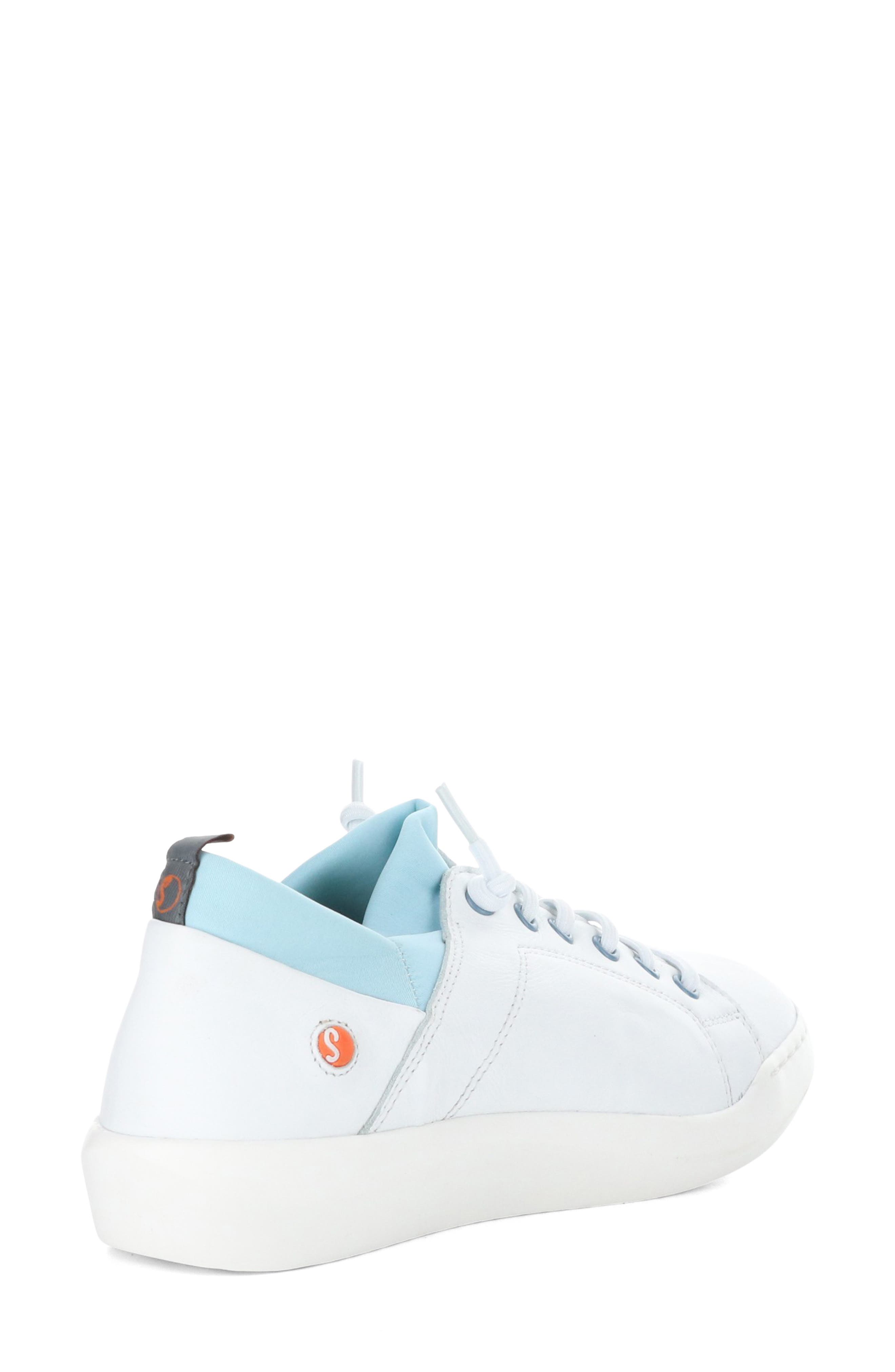 Fly London Softinos by Fly London Bonn Sneaker, Alternate, color, 007 White Smooth Leather