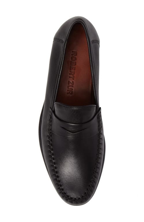 Robert Zur Etro Penny Loafer In Black