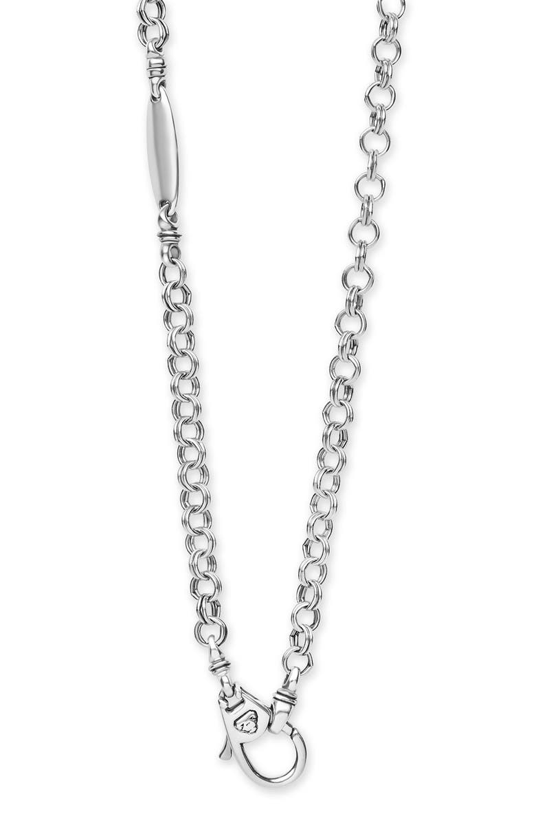 LAGOS Men's Anthem High Jinks Chain Necklace, Alternate, color, Silver