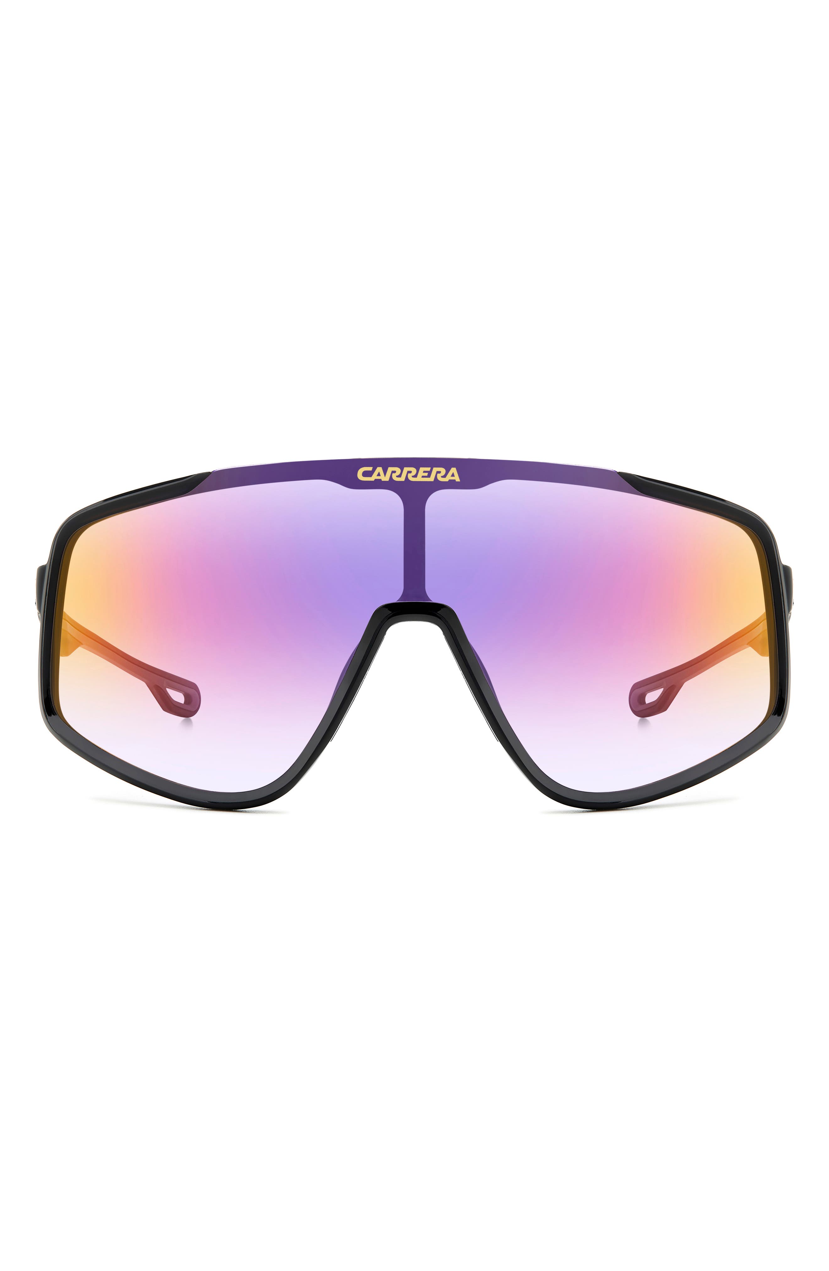 Carrera Eyewear Festival 99mm Oversize Shield Sunglasses