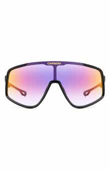 Carrera Eyewear Festival 99mm Oversize Shield Sunglasses