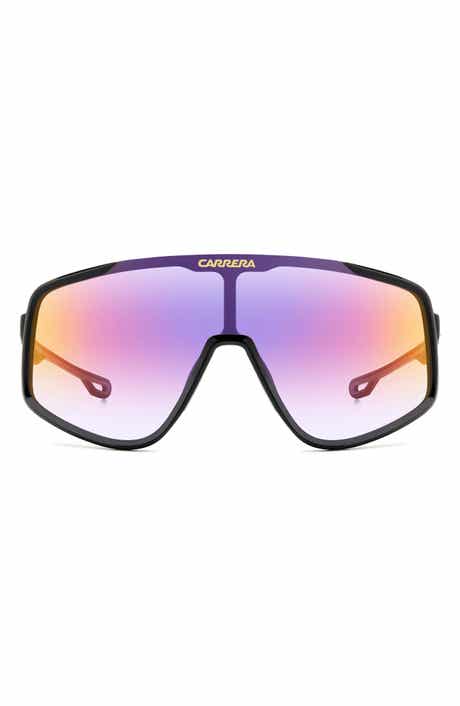Carrera Eyewear Festival 99mm Oversize Shield Sunglasses