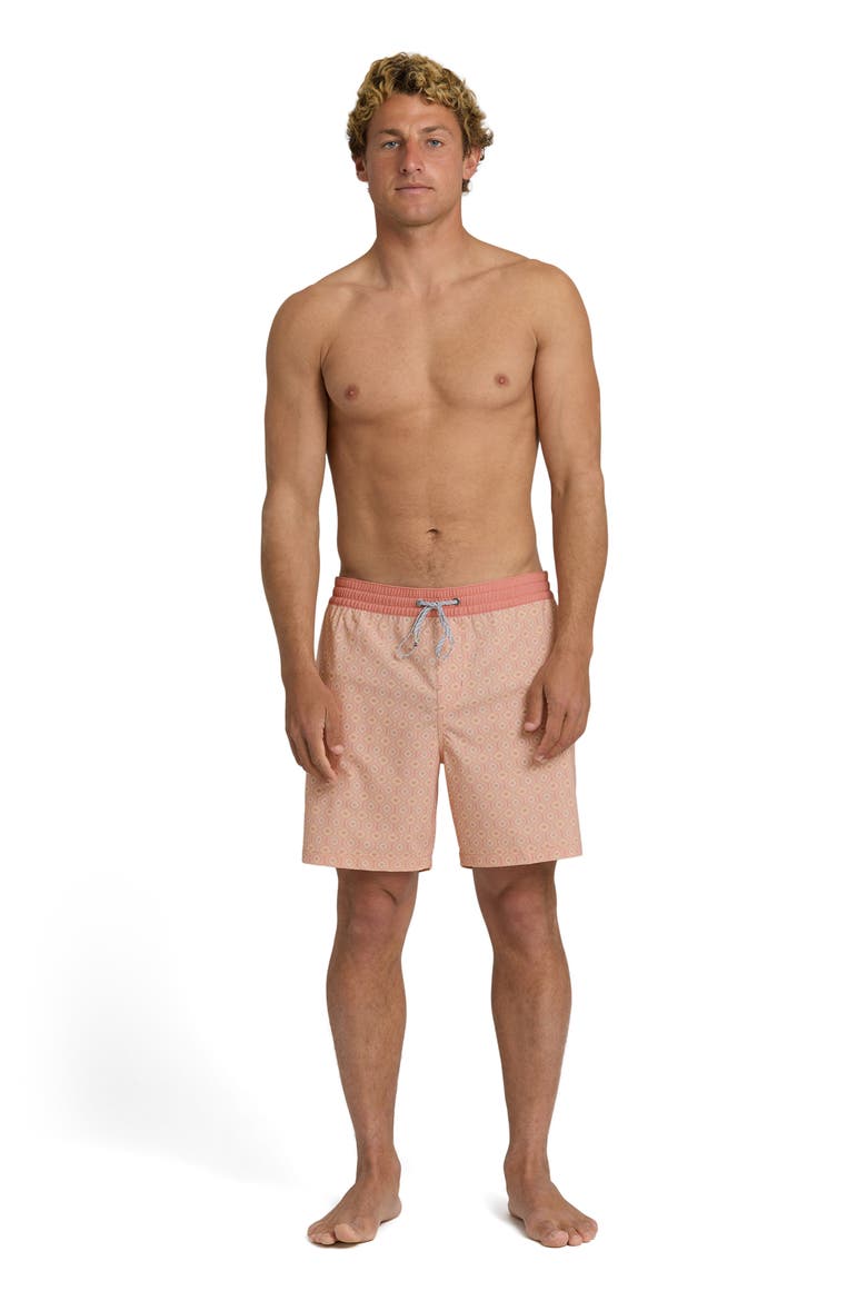 Good Times Layback Swim Trunks, Alternate, color, VINTAGE PINK