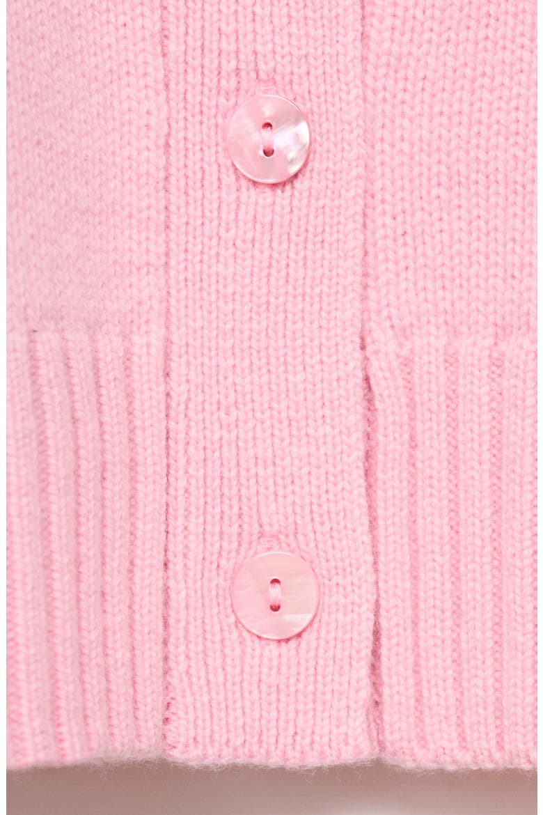 Selection Wool & Cashmere Cardigan, Alternate, color, PINK