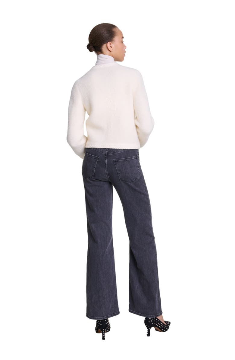 maje Knit cardigan, Alternate, color, 