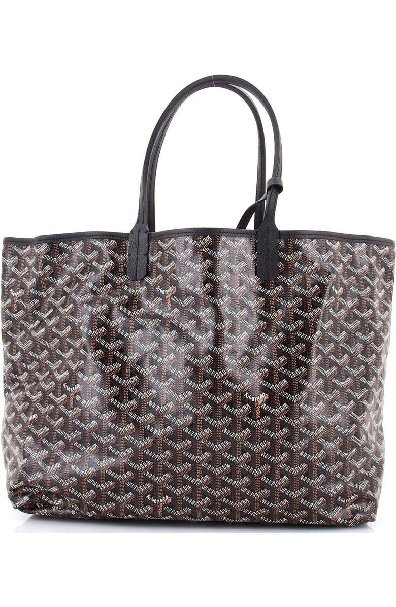 Pre-Owned Goyard Saint Louis Tote Coated Canvas PM, Alternate, color, Black