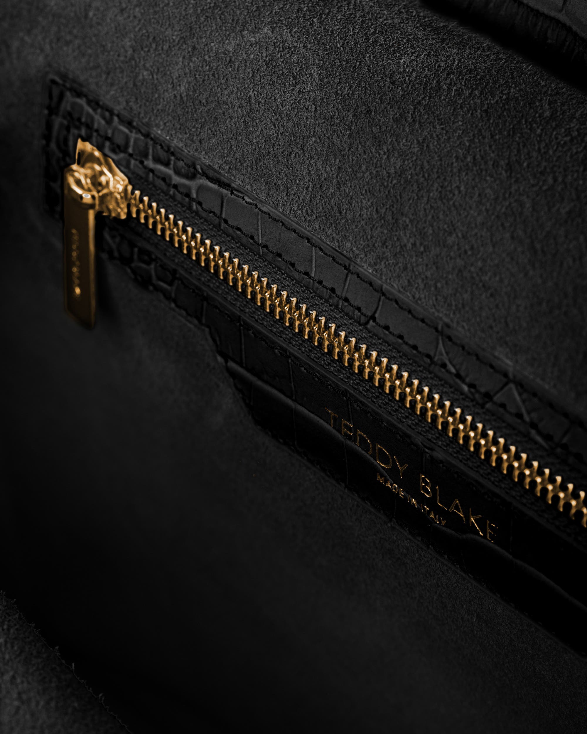 Teddy Blake Gigi Croco  13", Alternate, color, Black