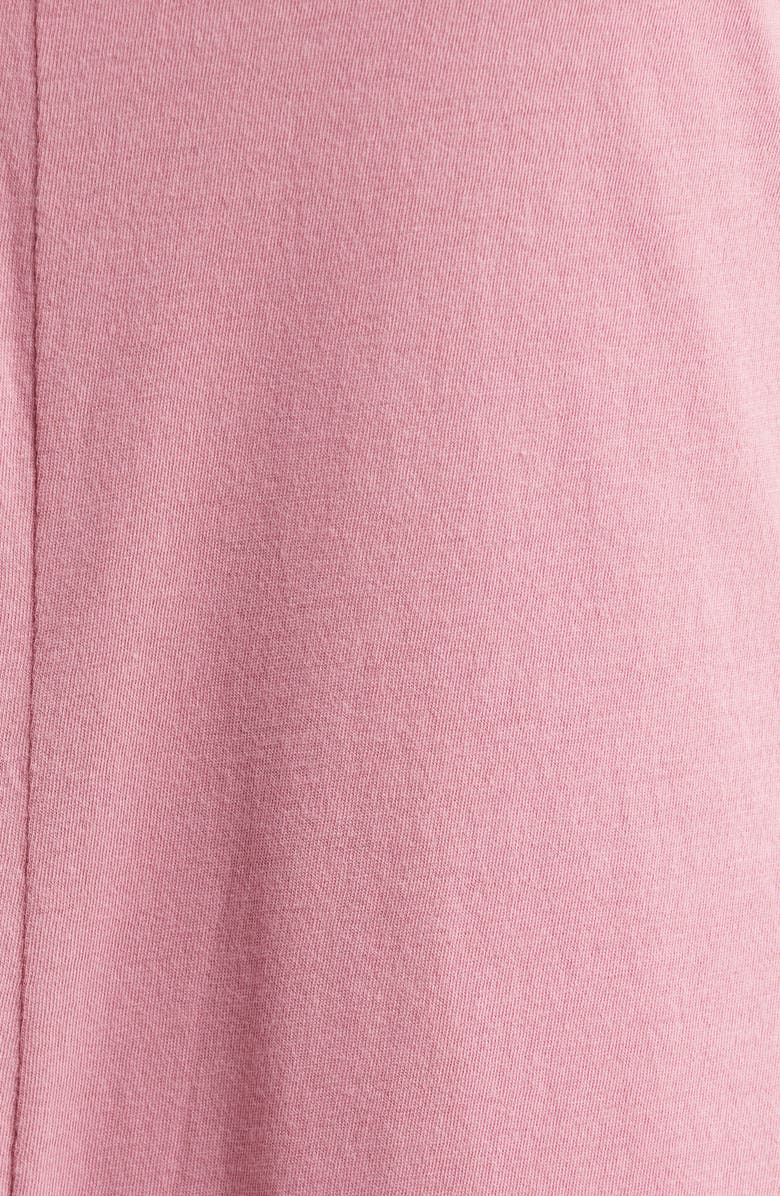 Lunya Organic Pima Cotton Wide Leg Lounge Jumpsuit, Alternate, color, Clarion Rose