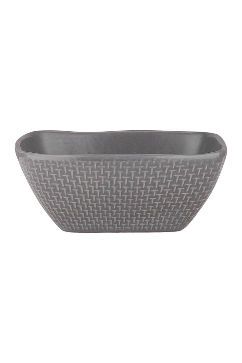 Olivia Stoneware 4-Piece Bowl Set, Alternate, color, Gray