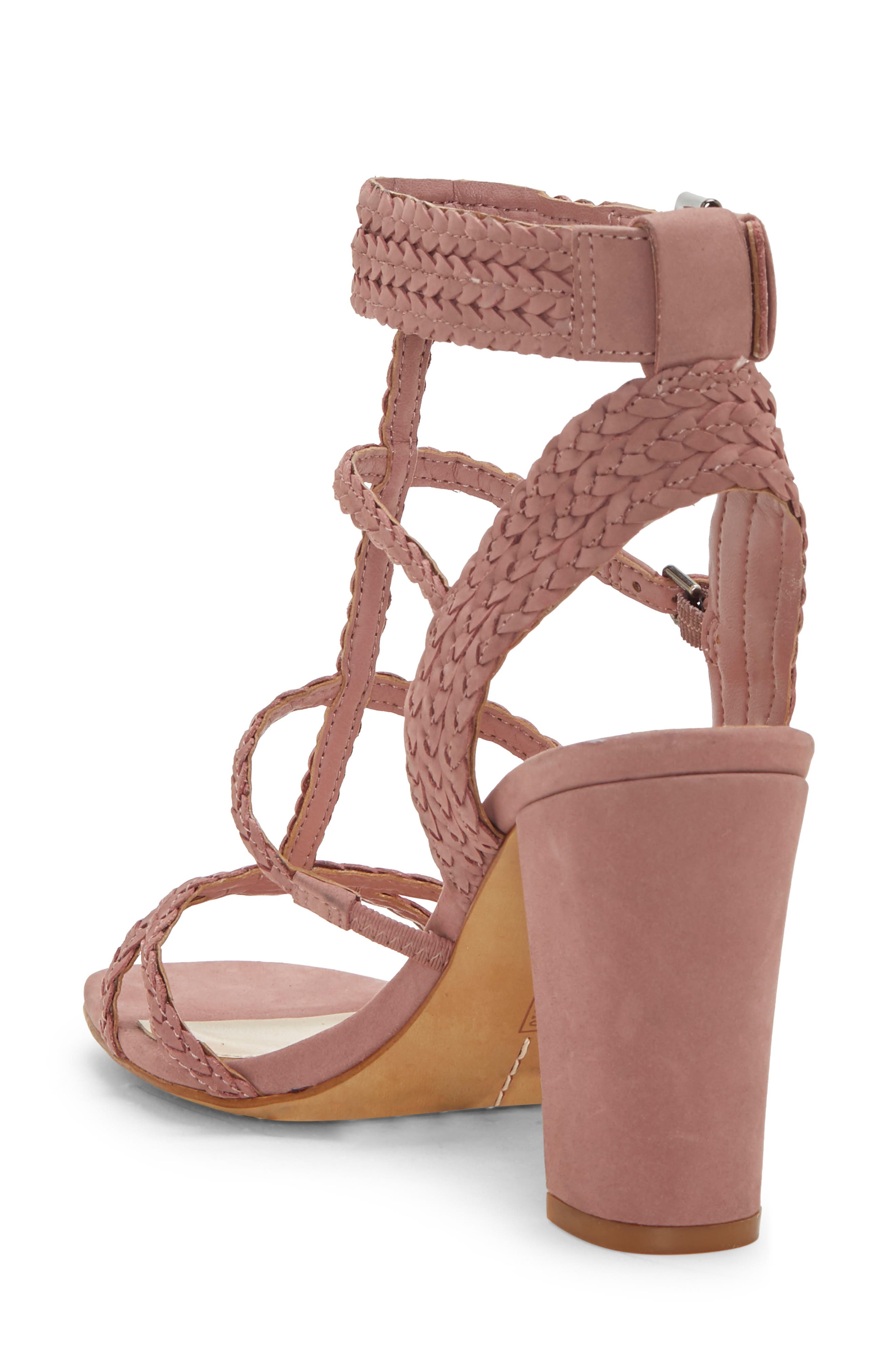 Wechilla Sandal, Alternate, color, ROSE SMOKE NUBUCK LEATHER