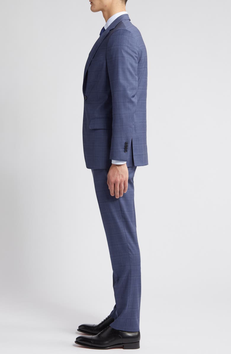 Peter Millar Tailored Fit Stretch Wool Suit, Alternate, color,
