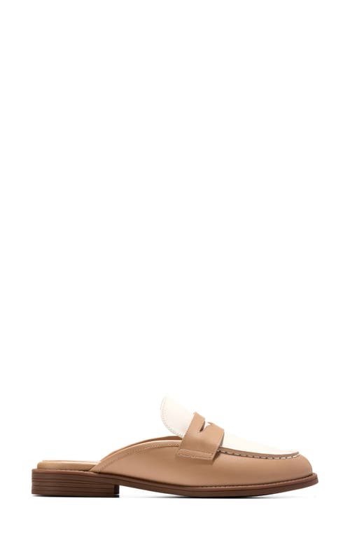 Cole Haan Stassi Penny Loafer In Tuscan Sand/ivory Leather