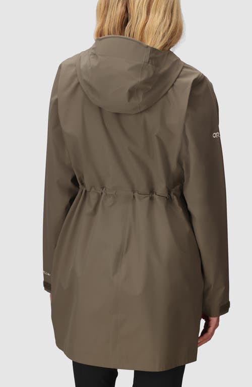 Outdoor Research Aspire 3l Waterproof & Windproof Jacket In Green