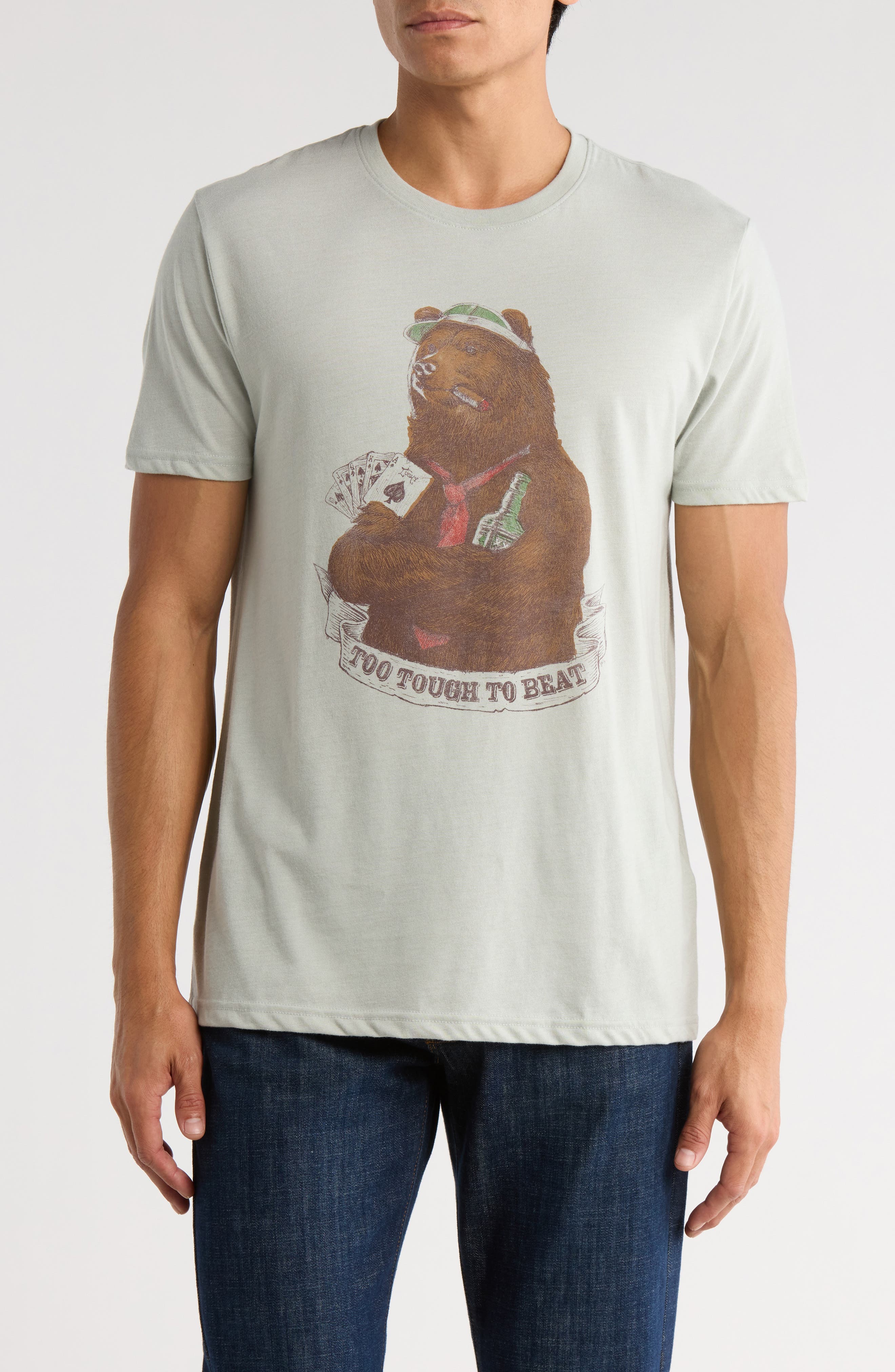 Lucky Brand Bear Graphic T-Shirt