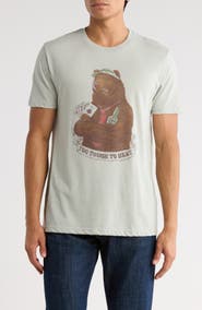 Lucky Brand Bear Graphic T-Shirt