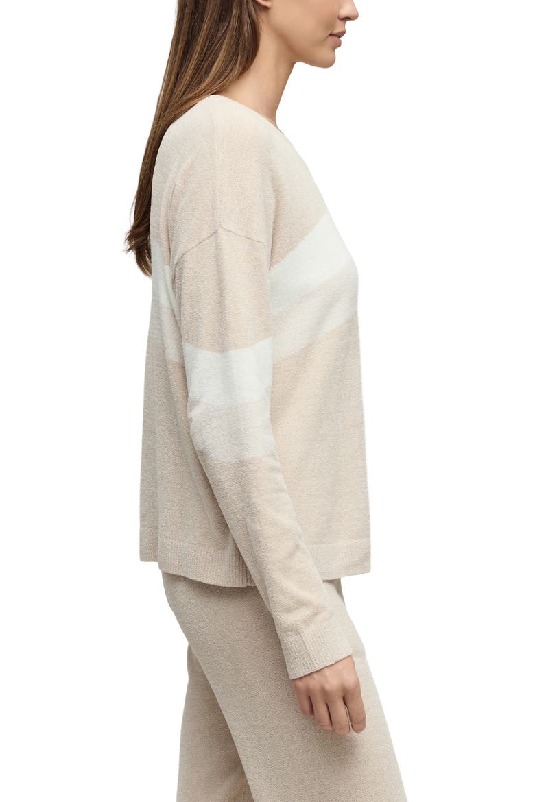 CozyChic® Ultra Lite® Wavy Colorblock Pullover Sweater, Alternate, color, STONE MULTI