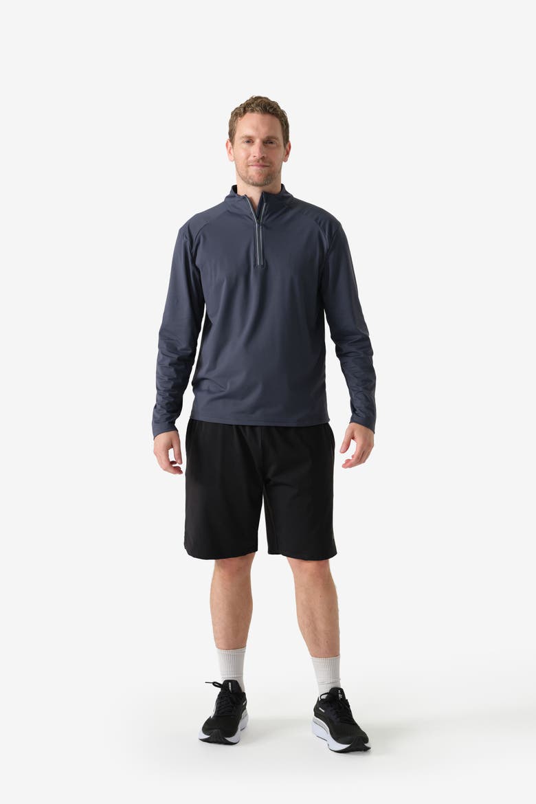 Men's Everyday 1/4 Zip Top, Alternate, color, Arctic Blue