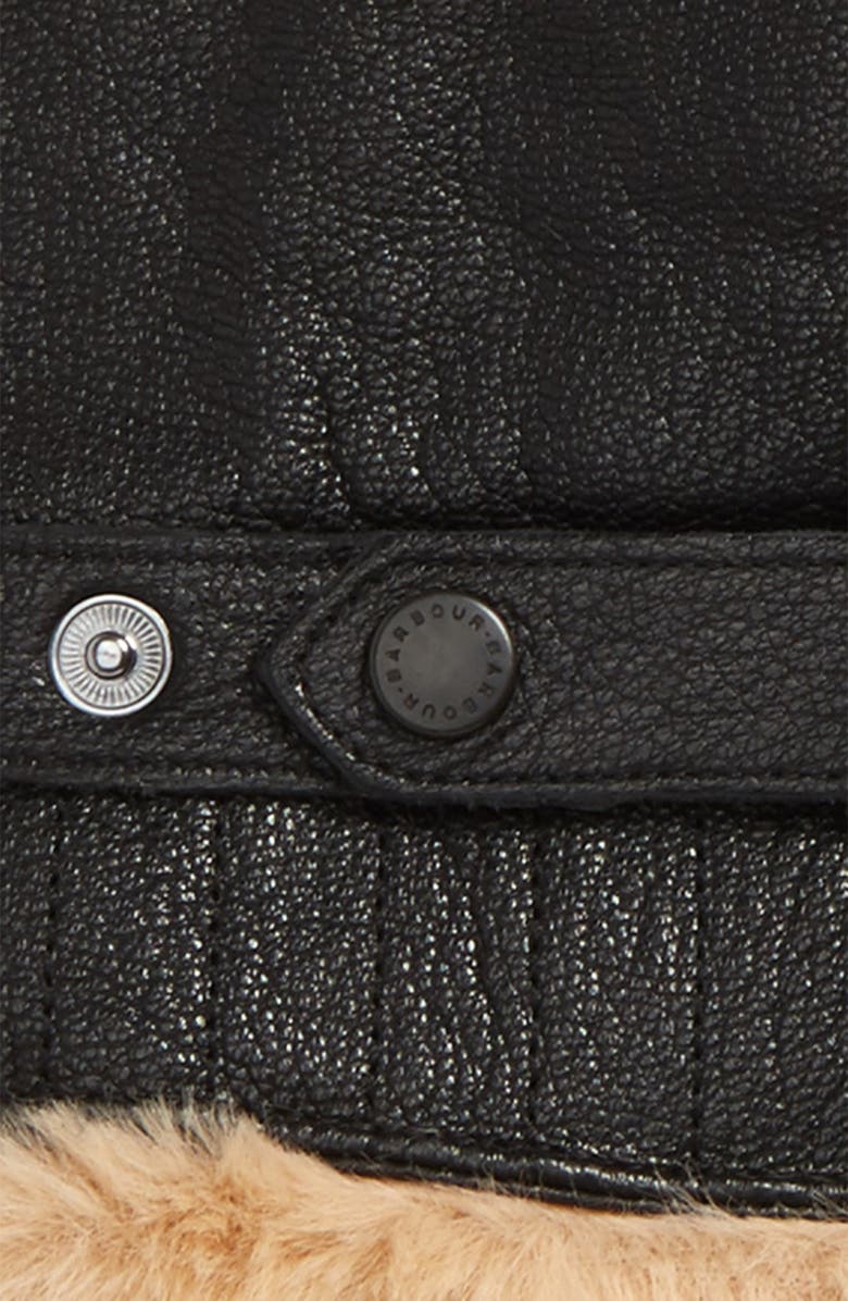 Barbour Leather Gloves, Alternate, color,