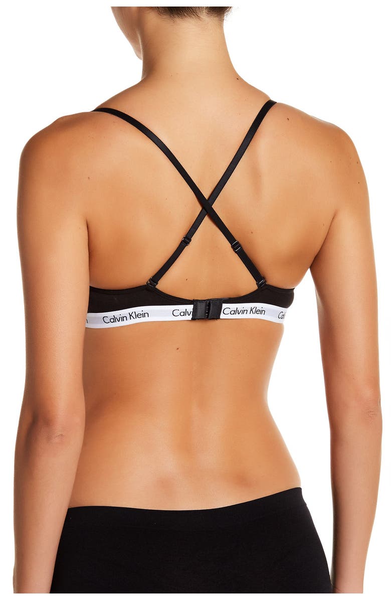 Calvin Klein Triangle Cup Bralette, Alternate, color,