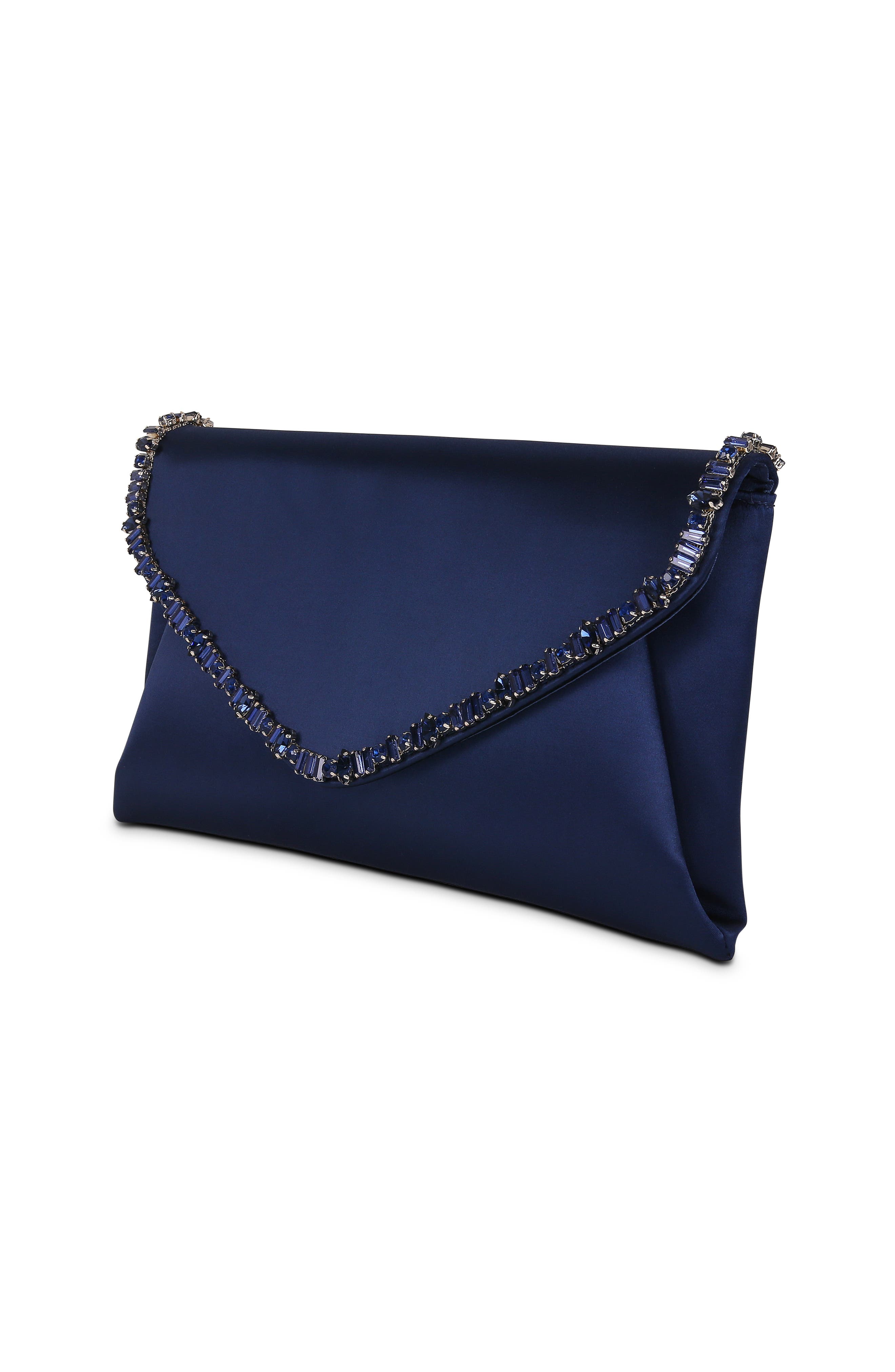 Jewel Badgley Mischka Mika Mix Crystal Neckline Envelope (Women ...