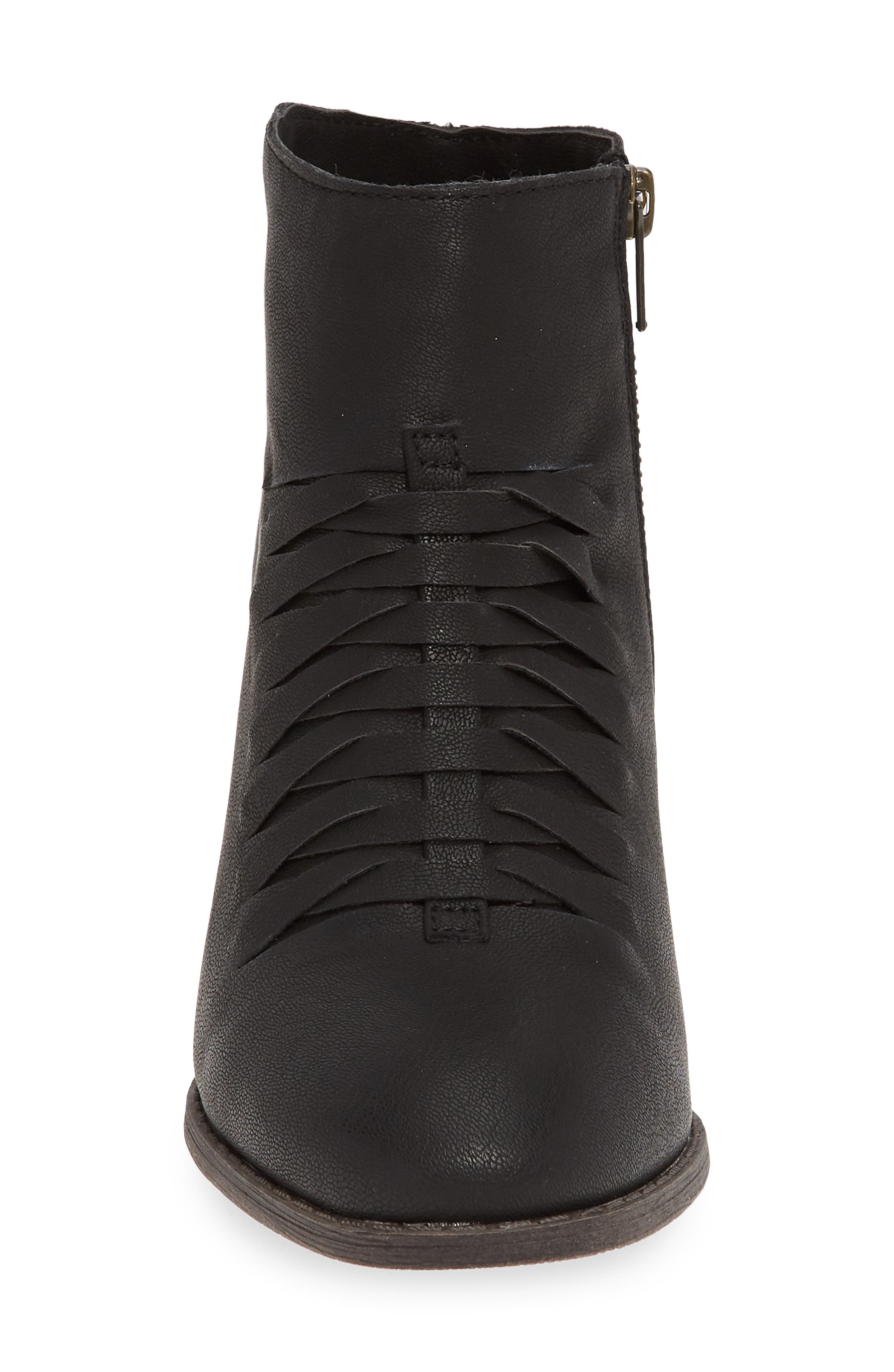 Sea You There Bootie, Alternate, color, BLACK