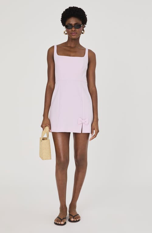 FRENCH CONNECTION FRENCH CONNECTION WHISPER BOW SLIT MINIDRESS