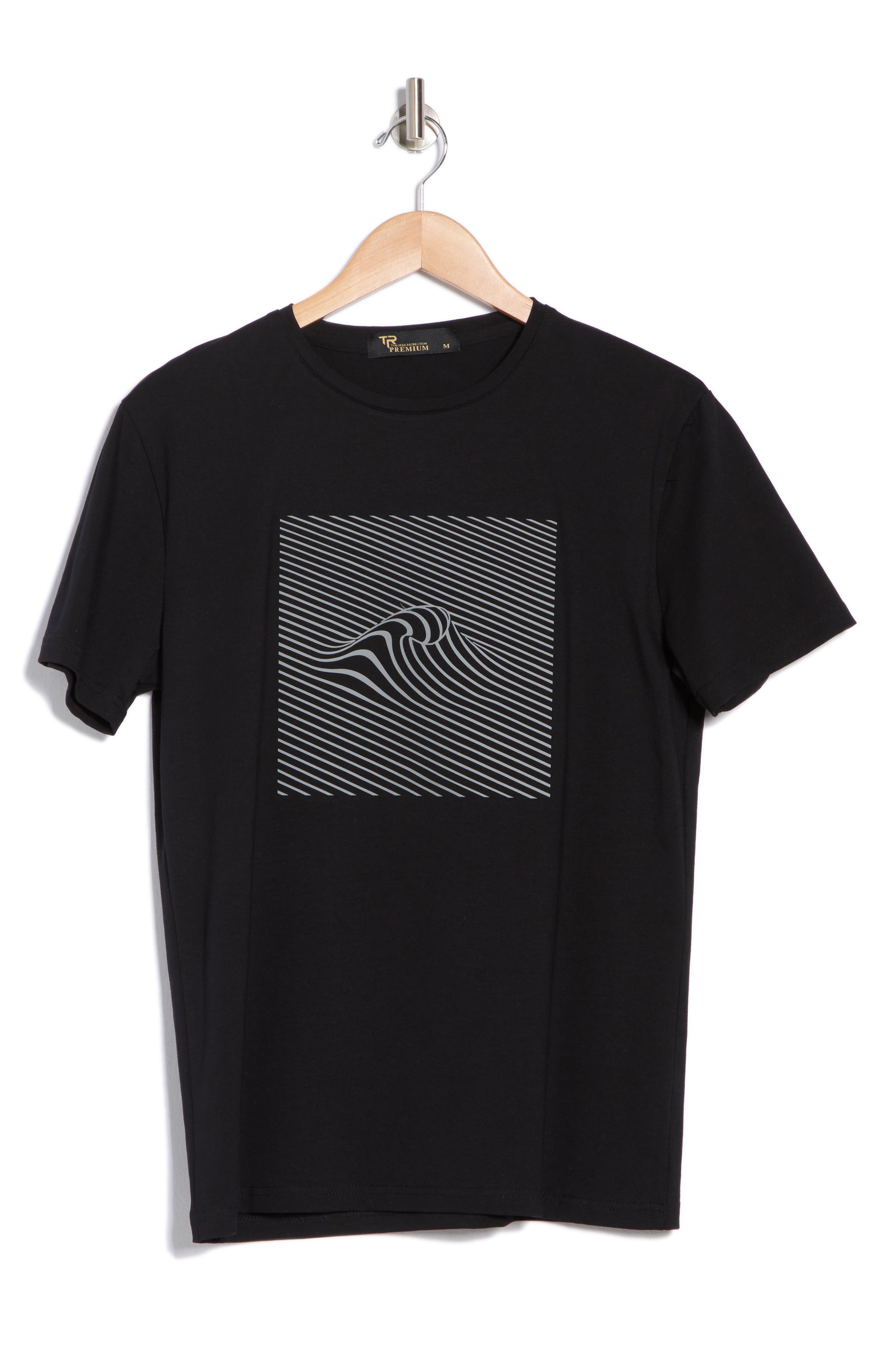 T.R. PREMIUM 3D Abstract Stretch Cotton Graphic T-Shirt (Men ...