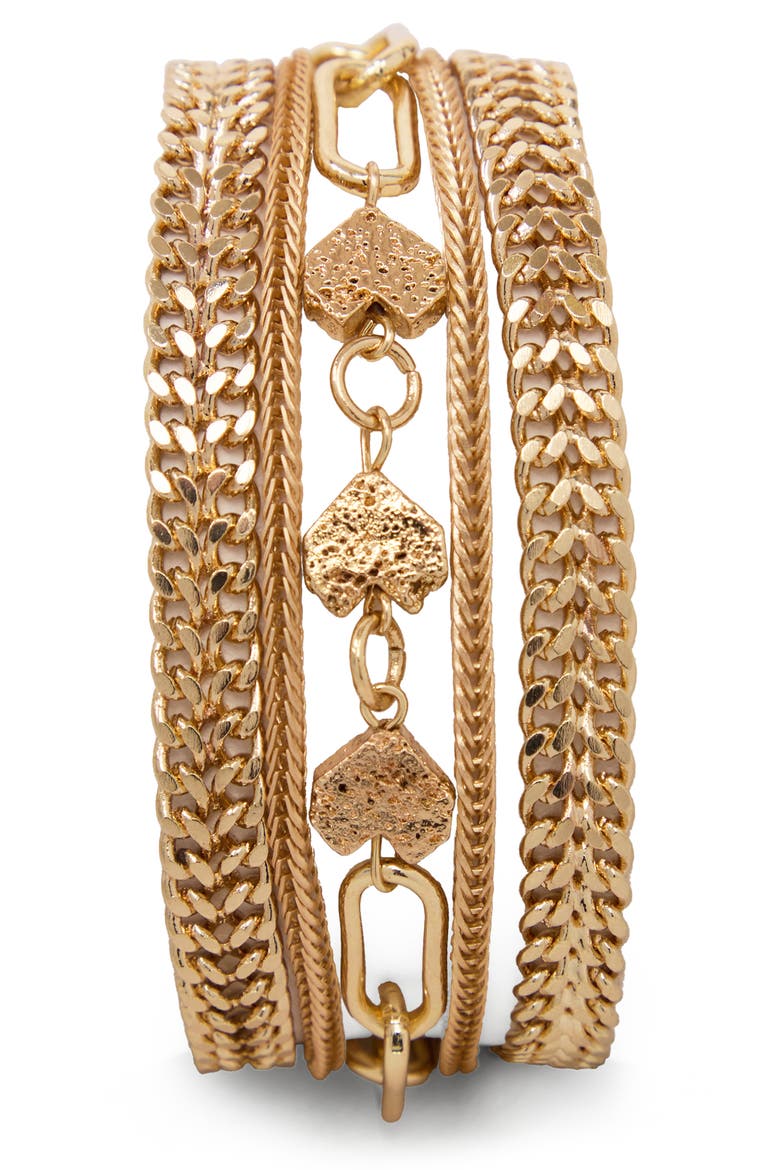 Chain Bracelet, Main, color, GOLD