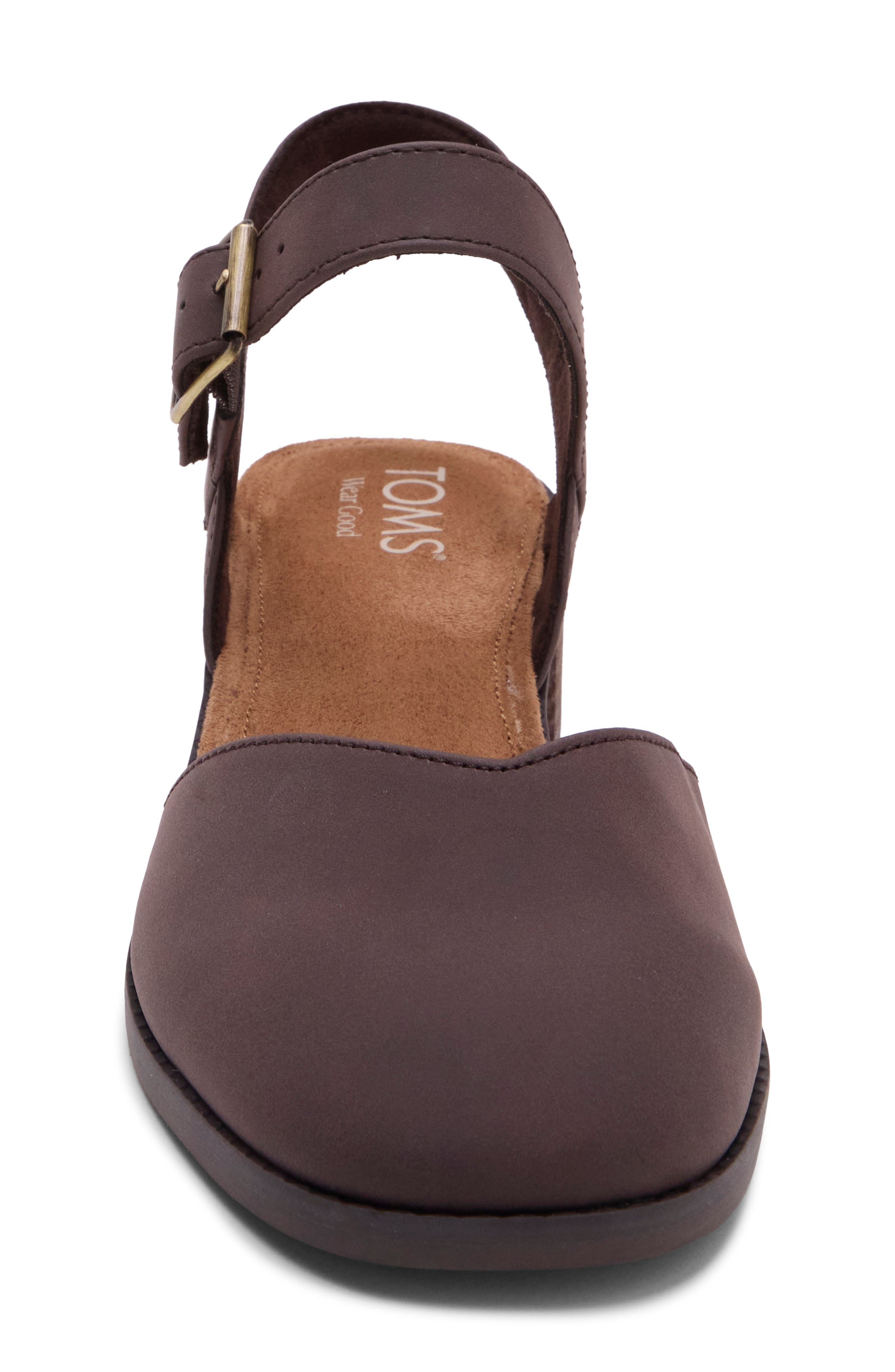 Jaclyn Slingback Pump, Alternate, color, MEDIUM BROWN