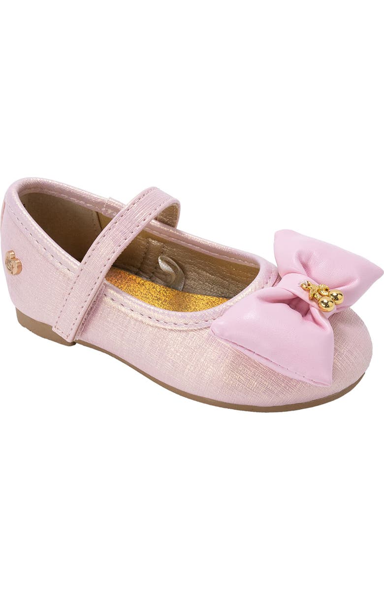 bebe Roxy Mary Jane Flat, Main, color, Pink
