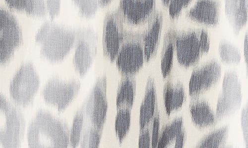 Altuzarra Varda Leopard Print A-line Midi Skirt In Antique Pearl Leopard